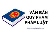 Ban hành Quy chế xây dựng, ban hành văn bản quy phạm pháp luật của Bộ Văn hóa, Thể thao và Du lịch